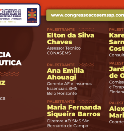 35º Congresso do COSEMS/SP: Curso – Assistência Farmacêutica