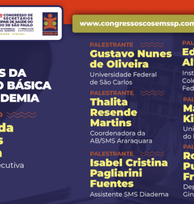 35º Congresso do COSEMS/SP: Cursos – Desafios da Atenção Básica pós-pandemia