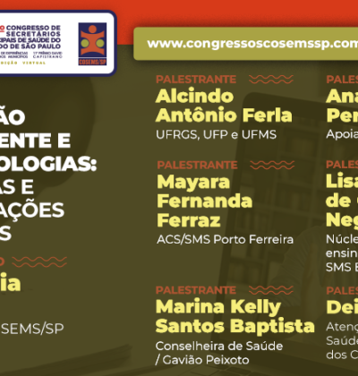 35º Congresso do COSEM/SP: Curso – Educação Permanente e as tecnologias: vivências e articulações possíveis