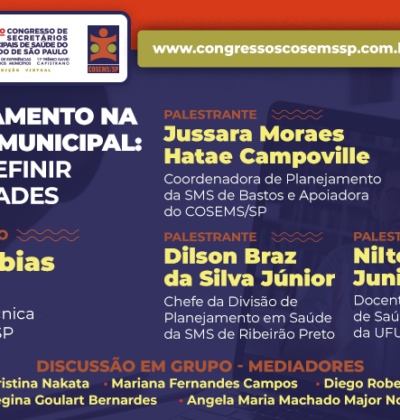 35º Congresso do COSEMS/SP: Curso – Planejamento na gestão municipal: como definir prioridades