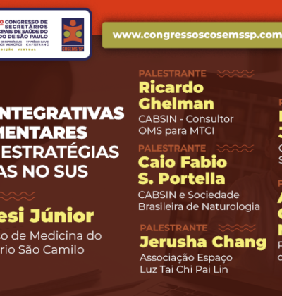 35º Congresso do COSEMS/SP: Curso – Práticas Integrativas e Complementares em Saúde: estratégias inovadoras no SUS