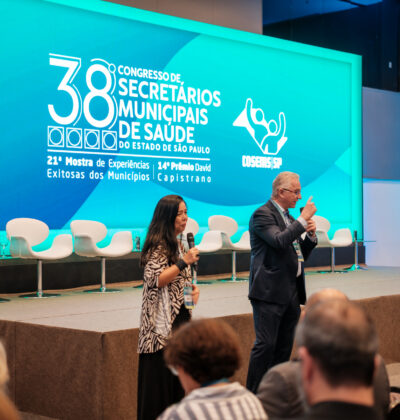 Começou hoje o 38º Congresso de Secretários Municipais de Saúde de São Paulo, com público recorde
