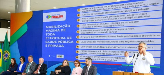 COSEMS/SP acompanha lançamento do programa “Agora Tem Especialistas” na UNIFESP