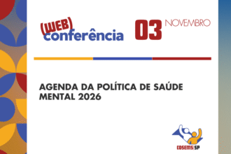 Agenda da política de Saúde Mental 2026