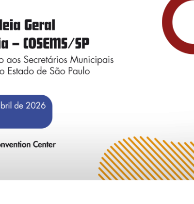 Edital de convocação para a Assembleia Geral Ordinária dos Secretários Municipais de Saúde do Estado de São Paulo