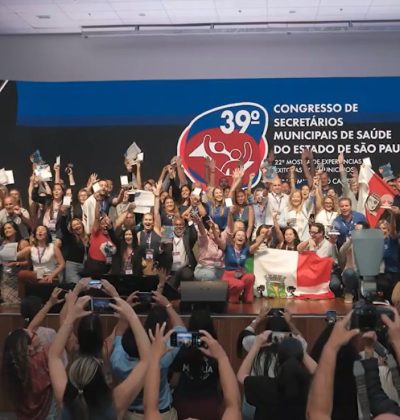 Emoção marca premiação da 22ª Mostra de Experiências Exitosas dos Municípios paulista no 39º Congresso do COSEMS/SP