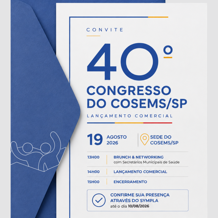 COSEMS/SP realiza lançamento comercial da 40ª edição do Congresso