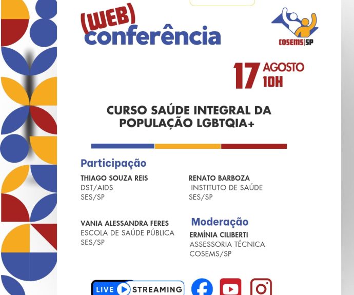 Curso Saúde Integral da População LGBTQIA+ 