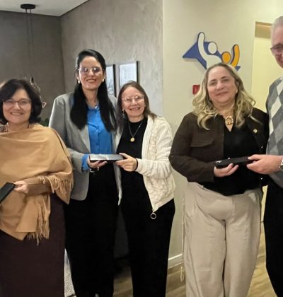Presidentes de COSEMS visitam sede do COSEMS/SP e manifestam apoio a São Paulo para Congresso do CONASEMS em 2028